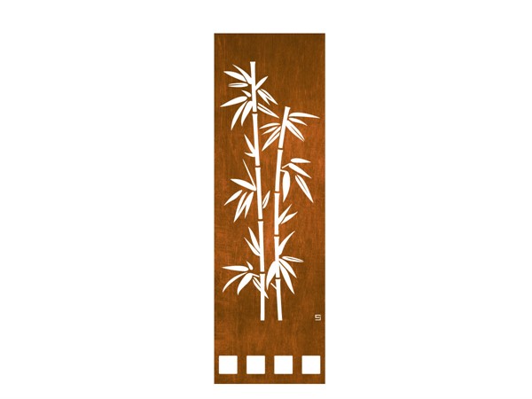 Sichtschutzwand klein, Sujet Bambus
